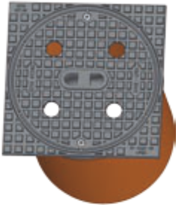 Poklop KPB250