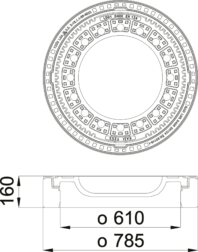 Poklop KDB01