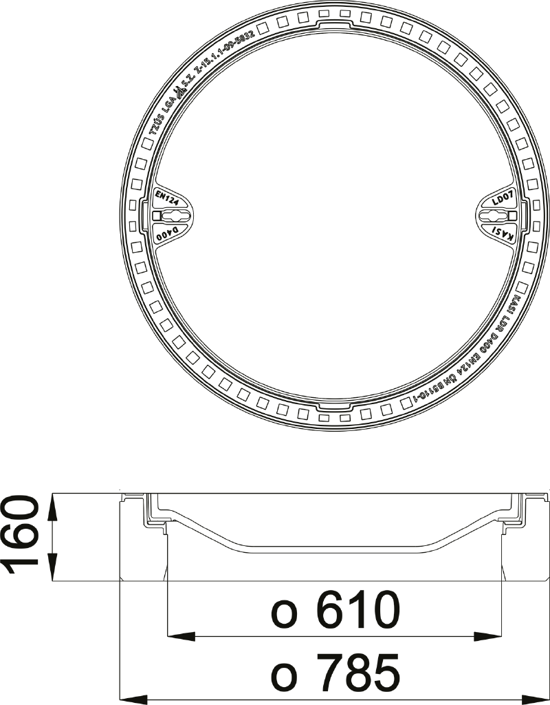 Poklop KDB07