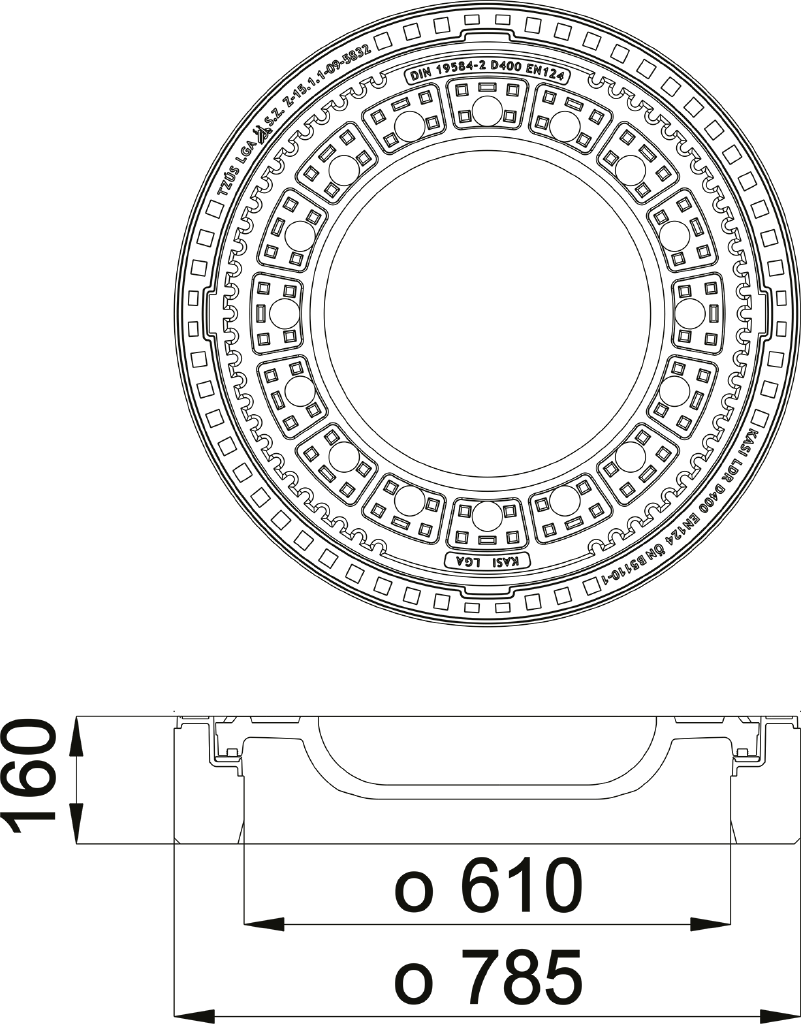 Poklop KDB21