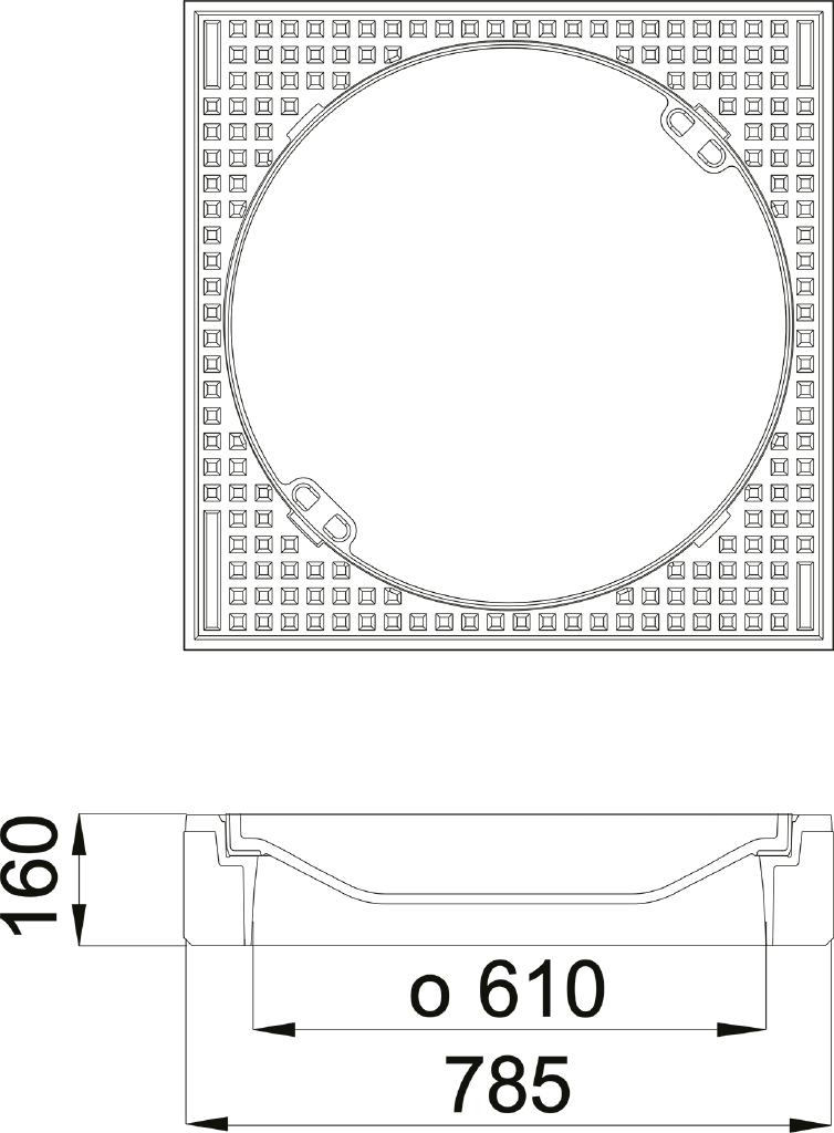 Poklop KDC22