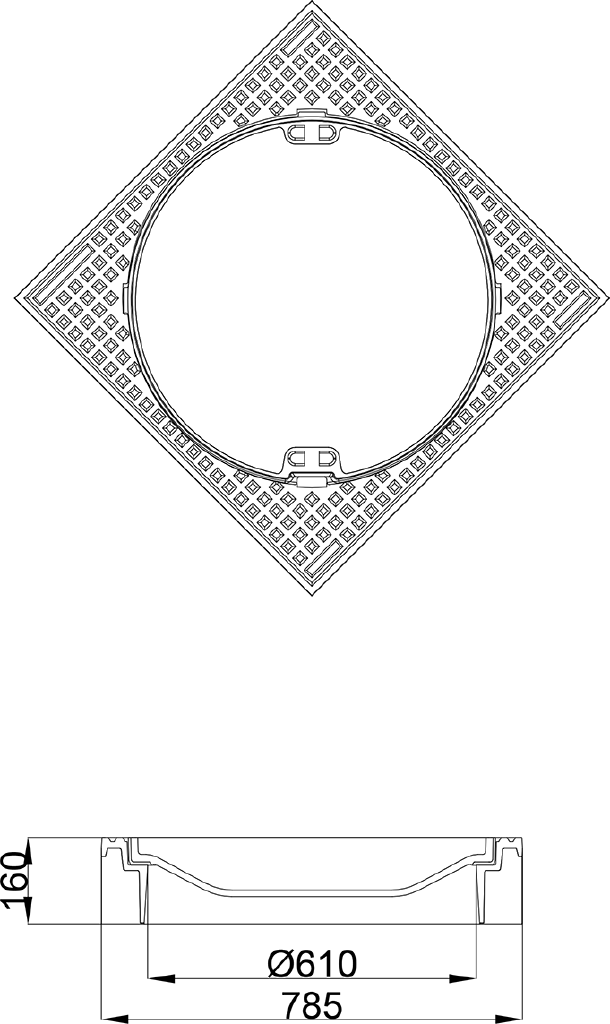 Poklop KDC62