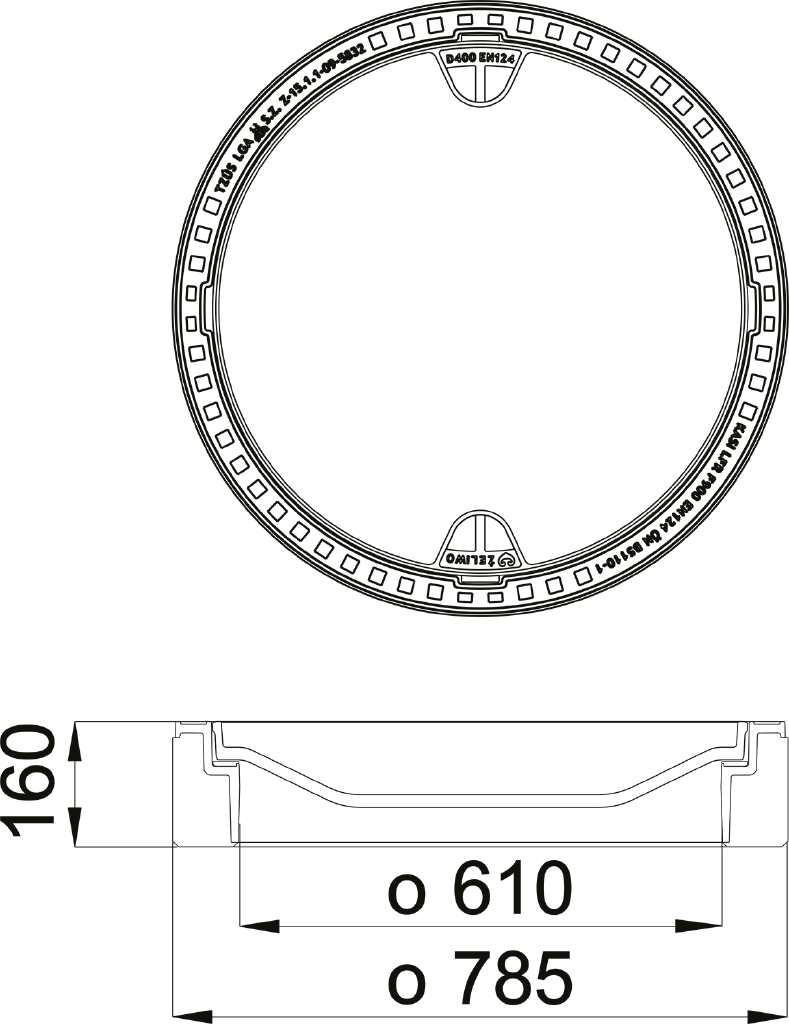 Poklop KDT17