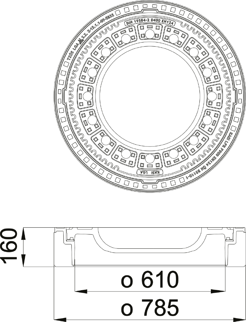 Poklop KDT21