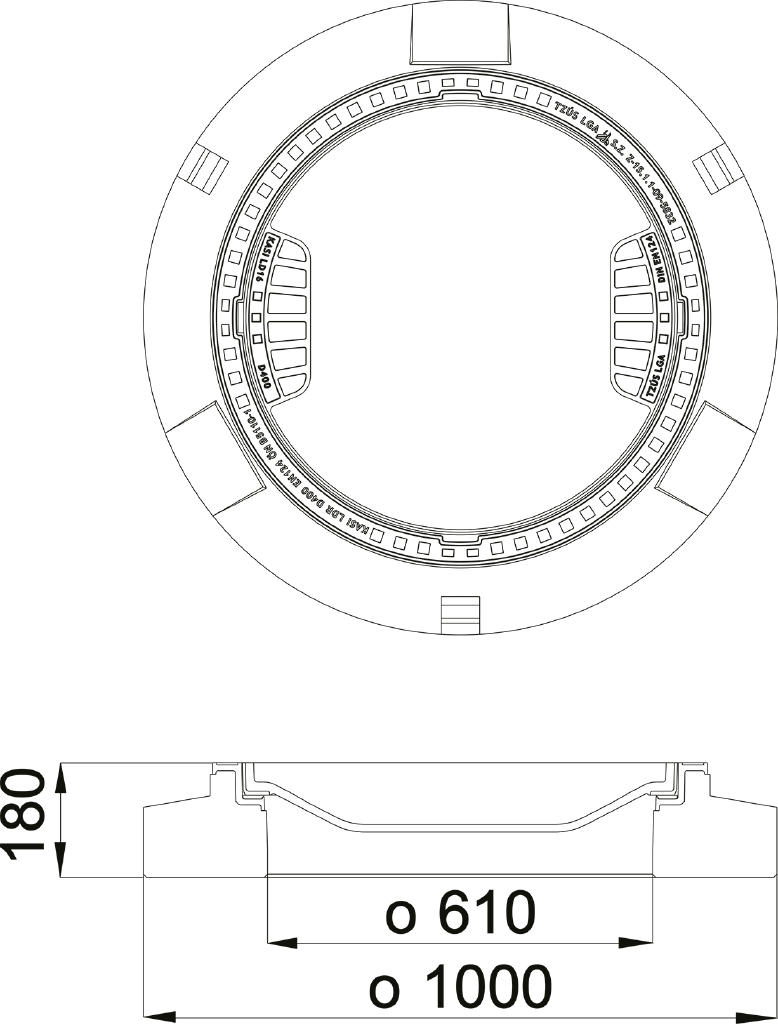 Poklop KDI16