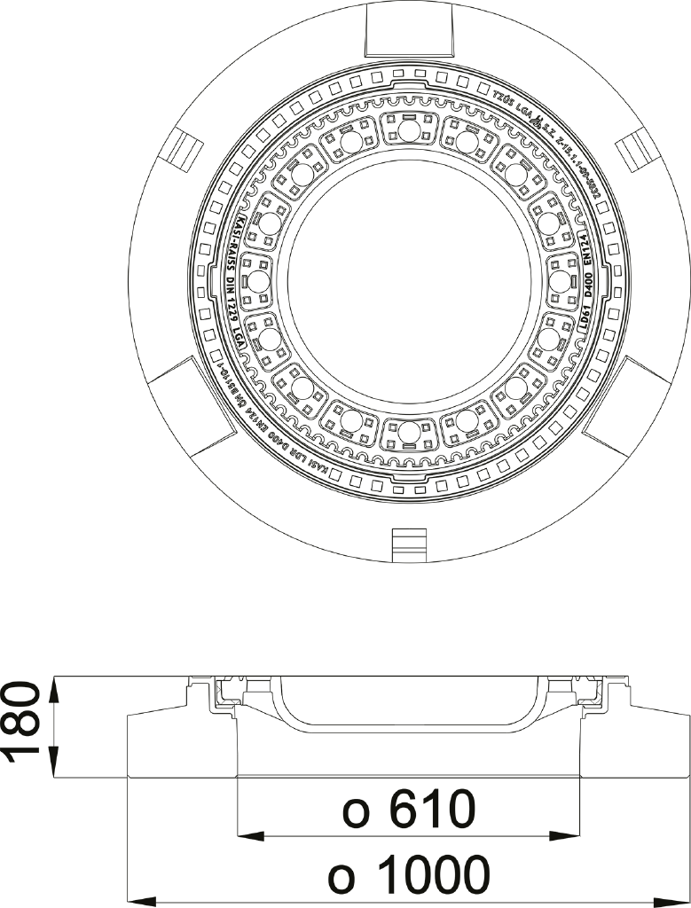 Poklop KDI61