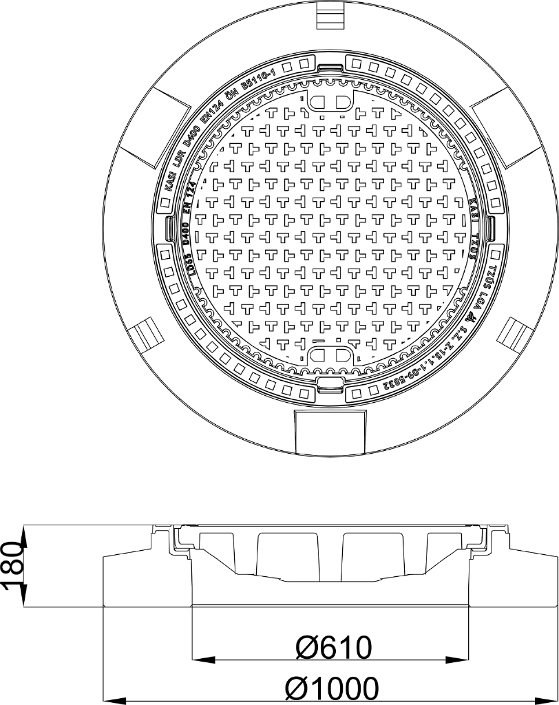 Poklop KDJ65