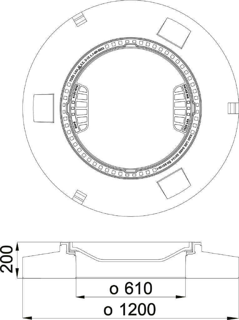 Poklop KDH16