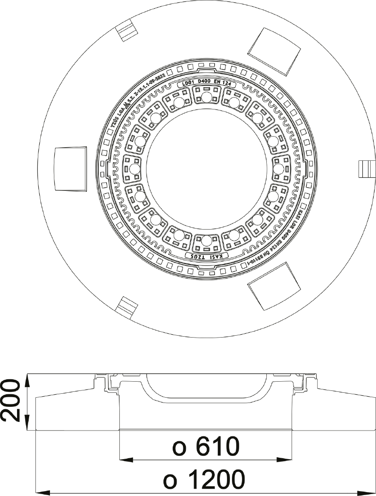 Poklop KDH20