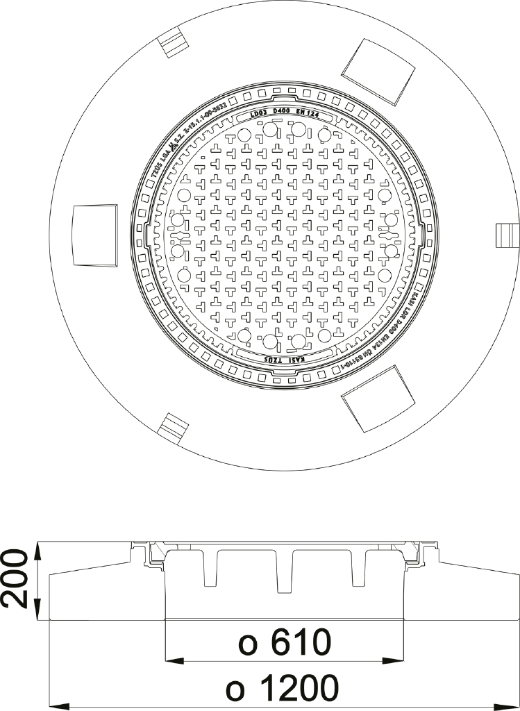 Poklop KDH23