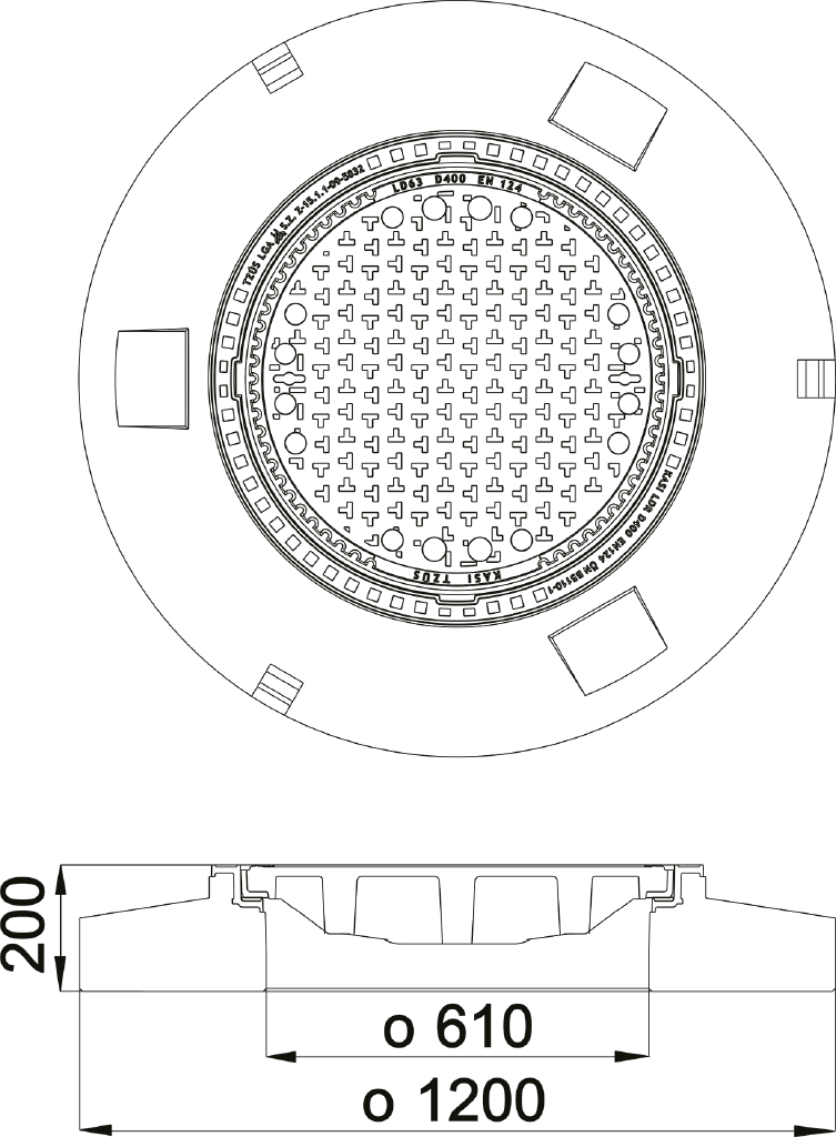 Poklop KDH63