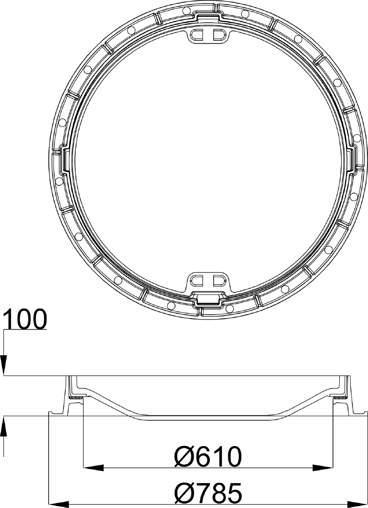 Poklop KDK62