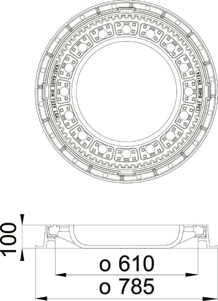 Poklop KDL61