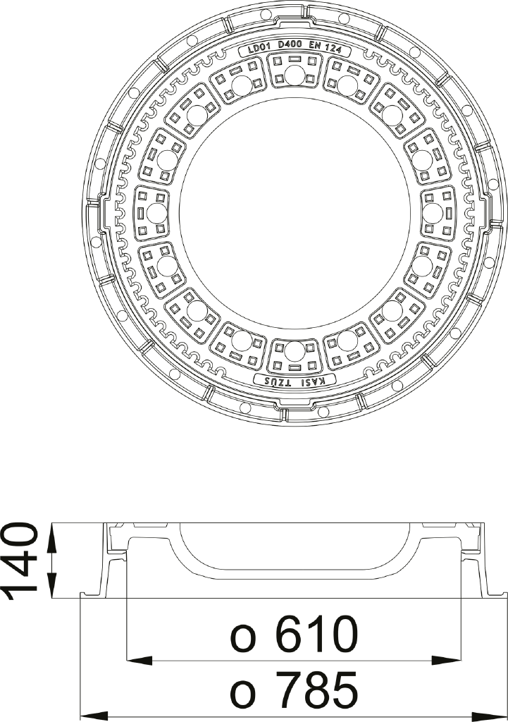 Poklop KDP01