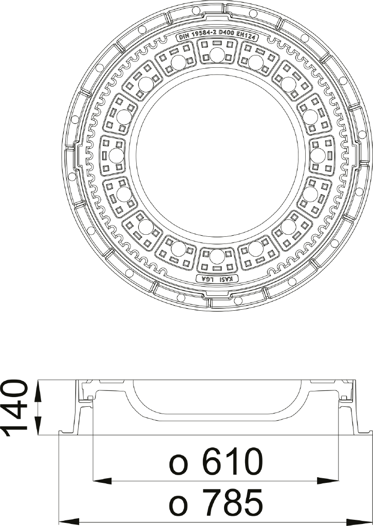 Poklop KDP21