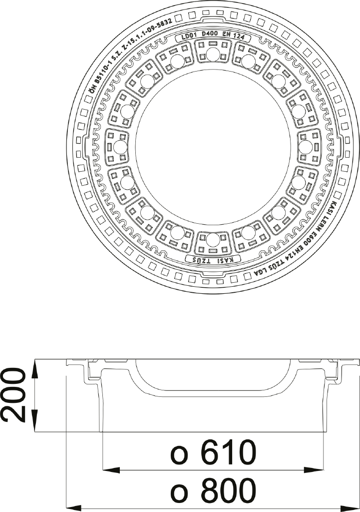 Poklop KDN01