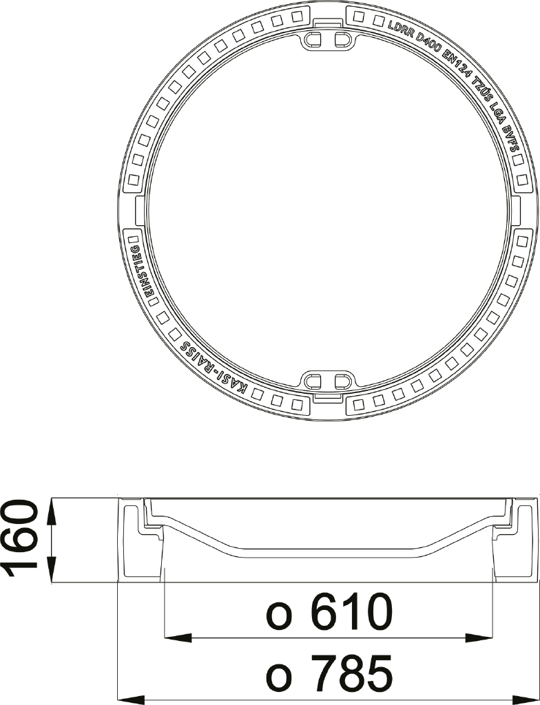 Poklop KDR02