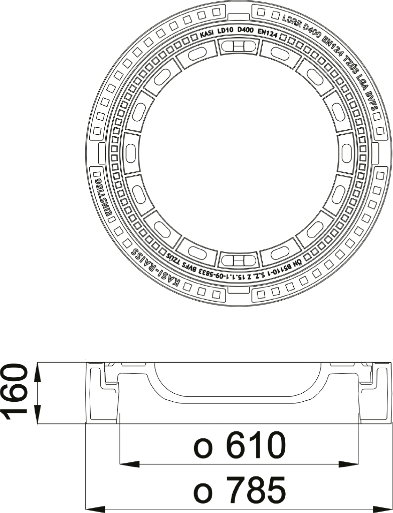 Poklop KDR10