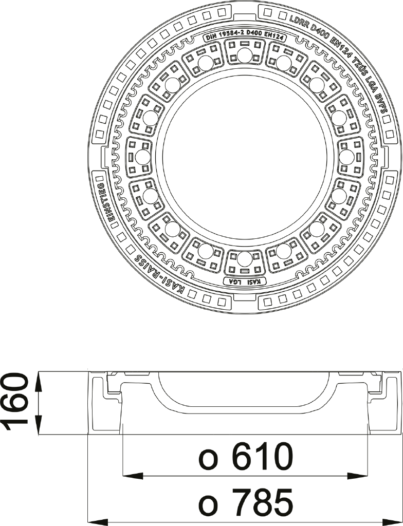 Poklop KDR21