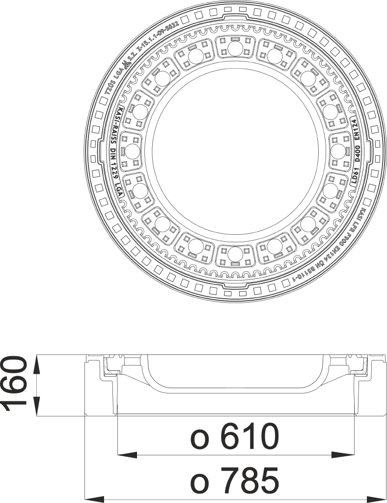 Poklop KDQ01