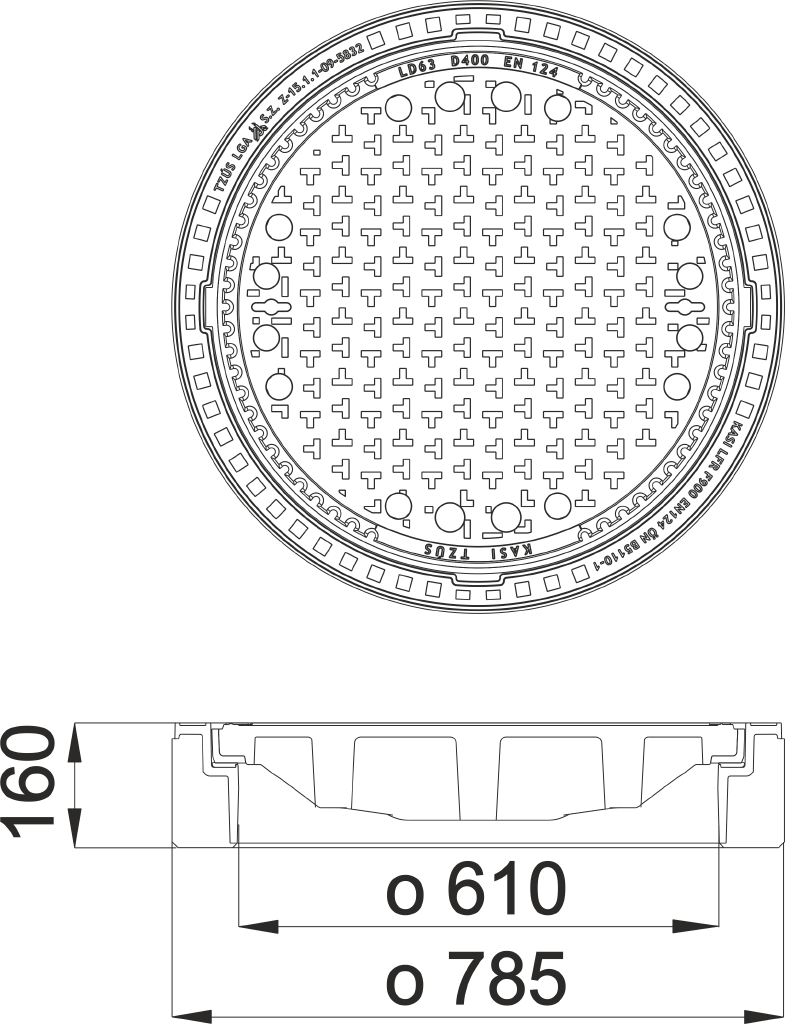 Poklop KDQ03