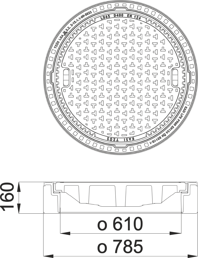 Poklop KDQ05