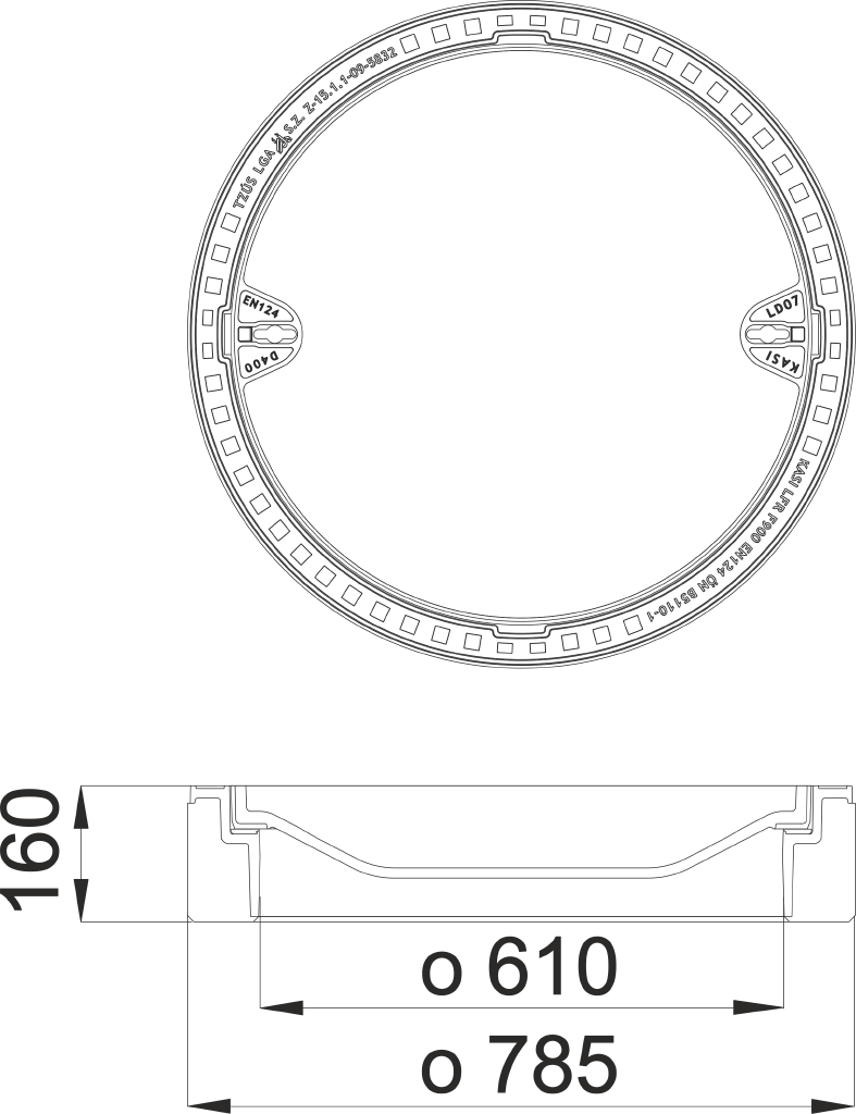 Poklop KDQ07