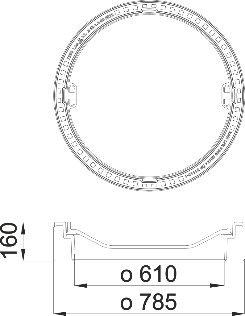 Poklop KDQ12