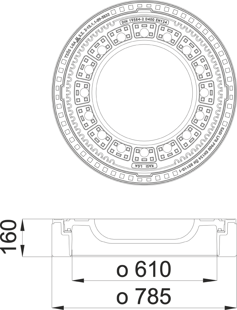 Poklop KDQ21