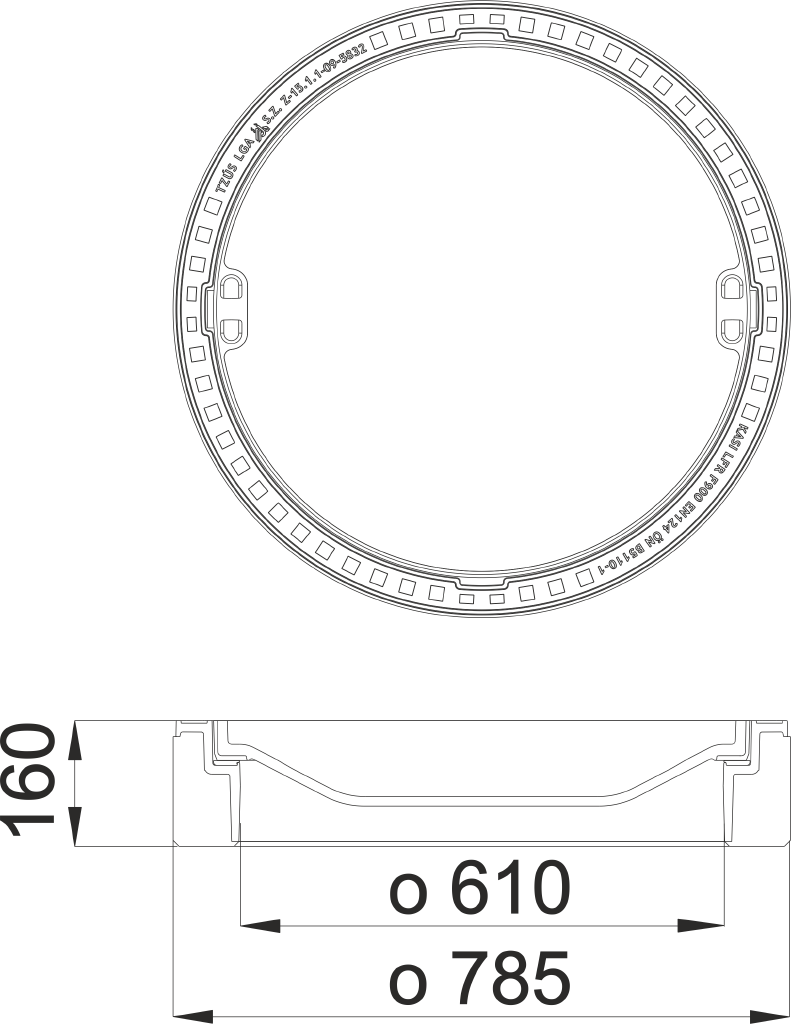 Poklop KDQ22