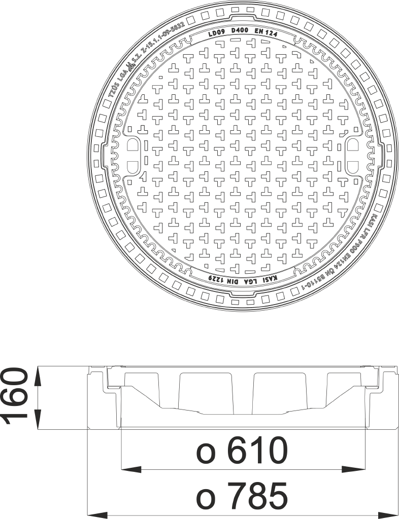 Poklop KDQ29