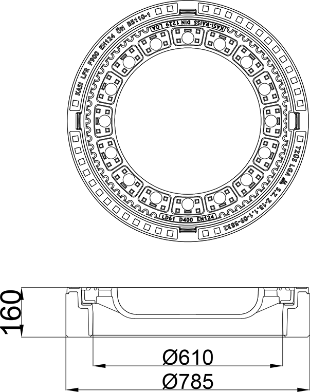 Poklop KDQ61