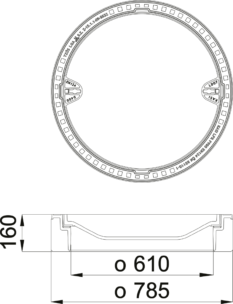 Poklop KDTE07