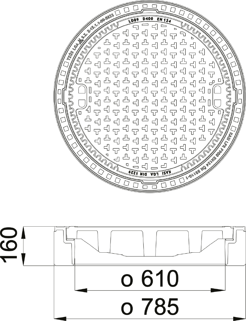 Poklop KDTE29