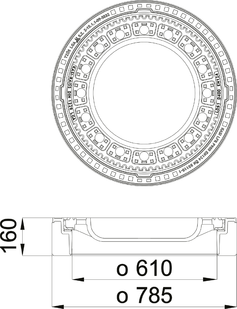 Poklop KDTE61
