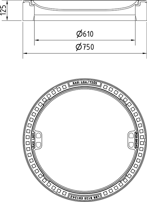 Poklop KBA01
