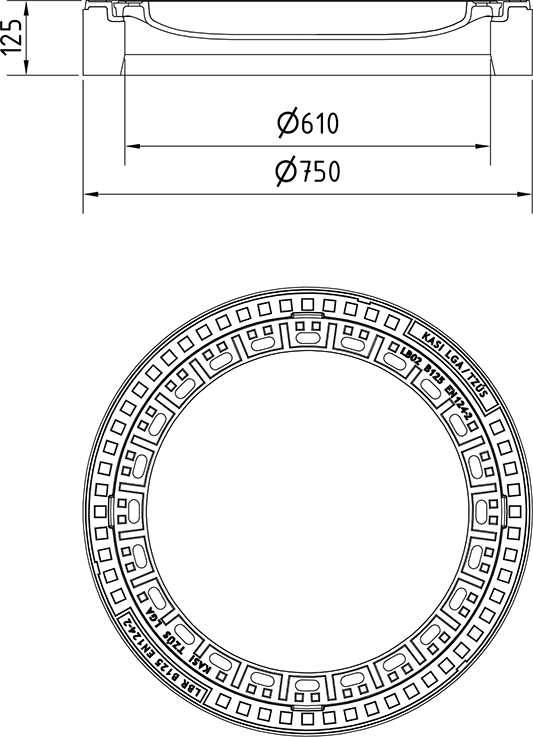 Poklop KBA02