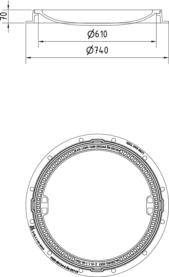 Poklop KCKR01