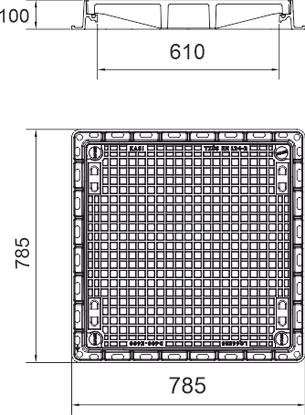 Poklop KQ66EL05CS