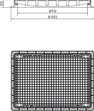 Poklop KQ69EL05C