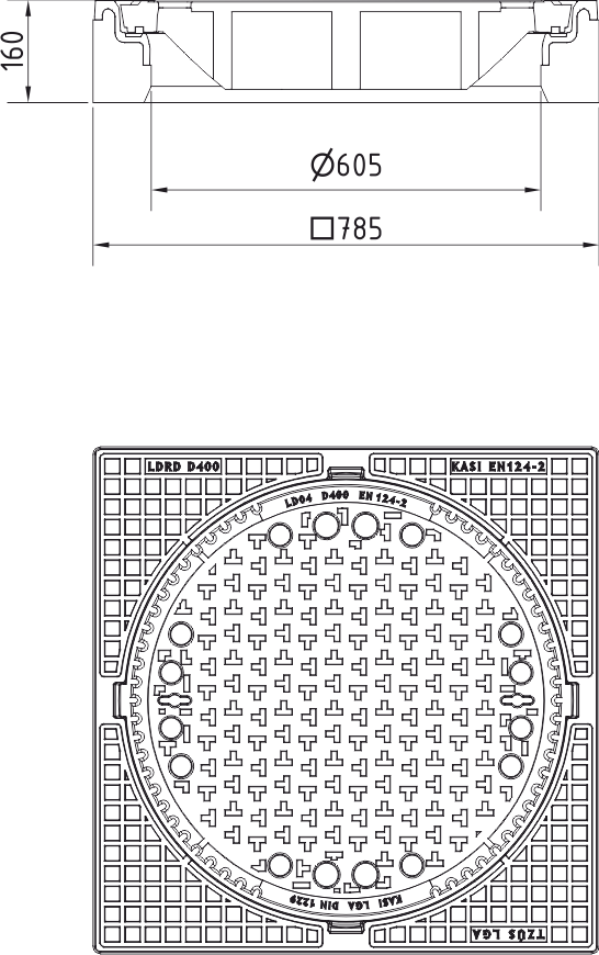 Poklop KDD24
