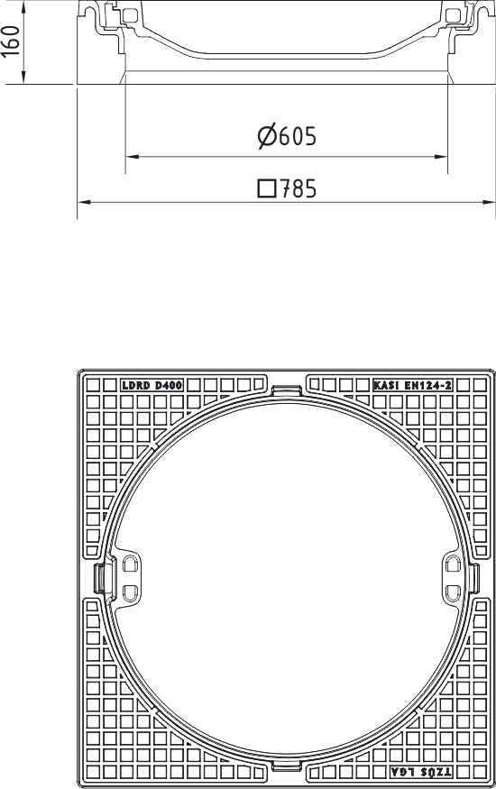 Poklop KDD62