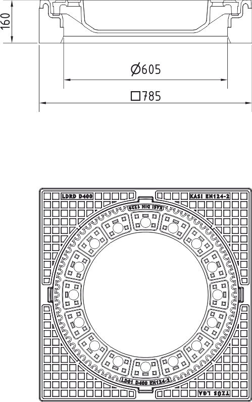 Poklop KDD01