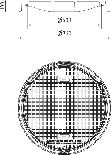 Poklop KELV15CS