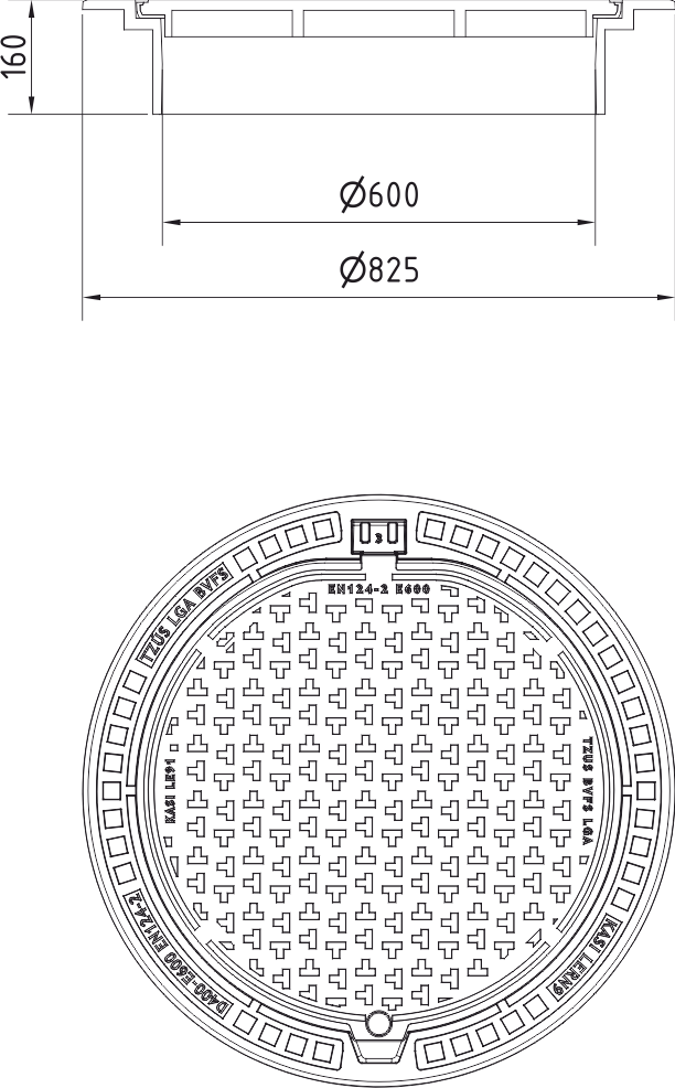 Poklop KENH93