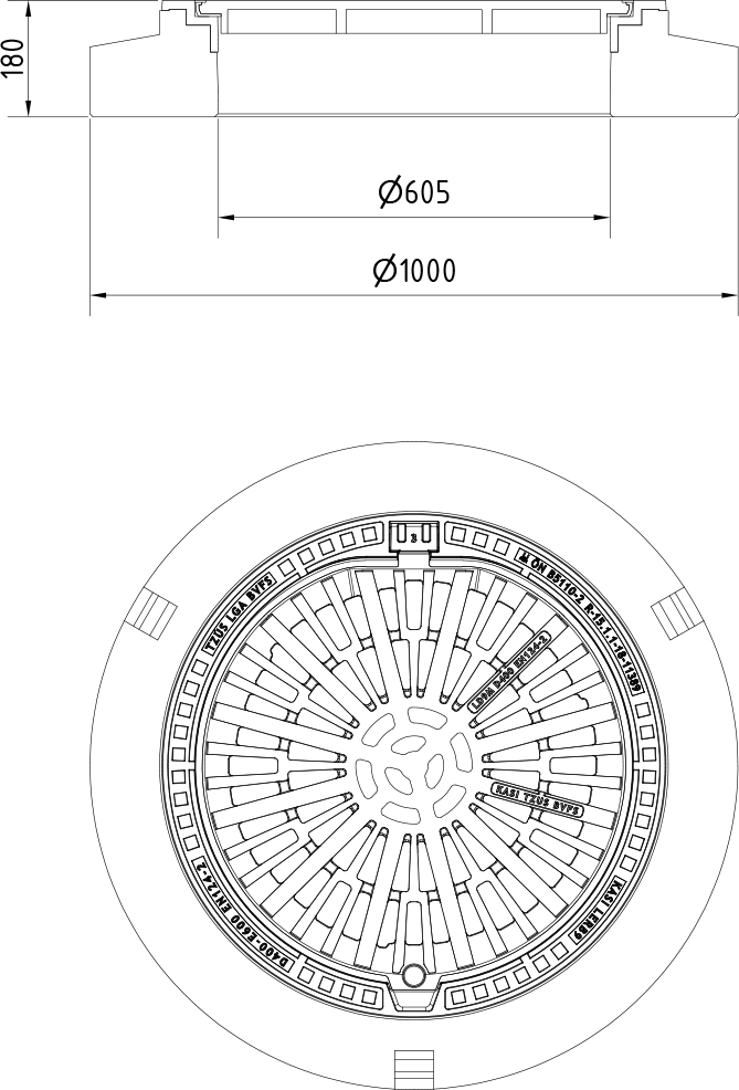 Poklop KDI9N