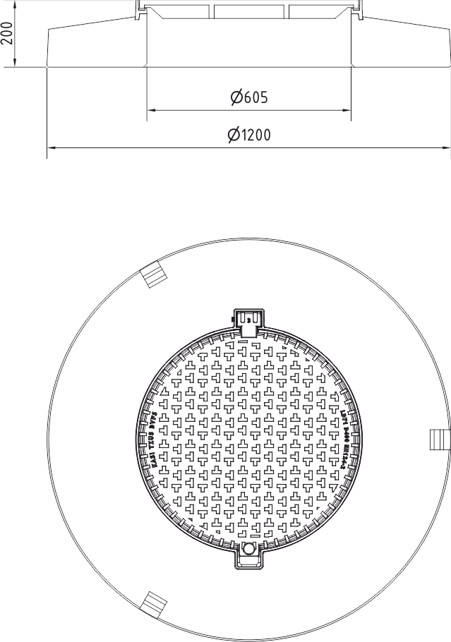 Poklop KDG73