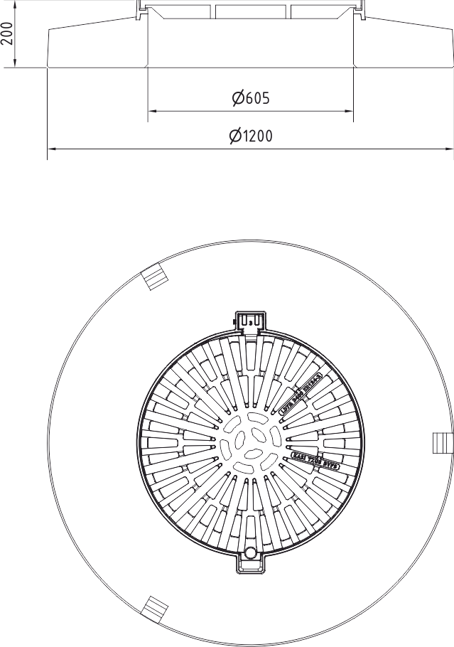 Poklop KDH7N