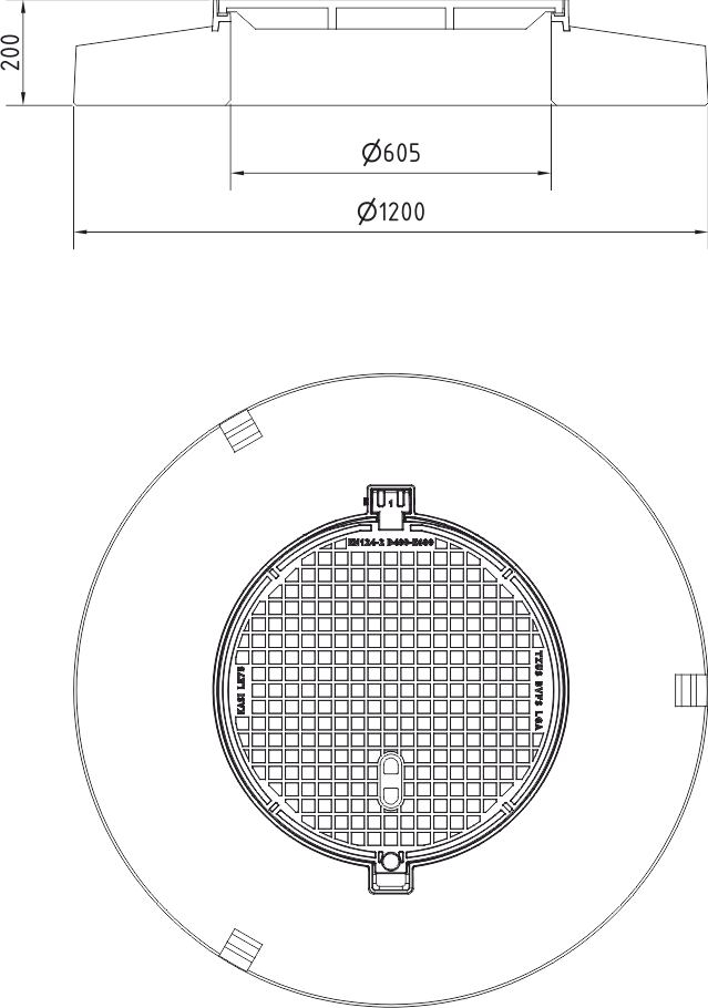 Poklop KEG7Q