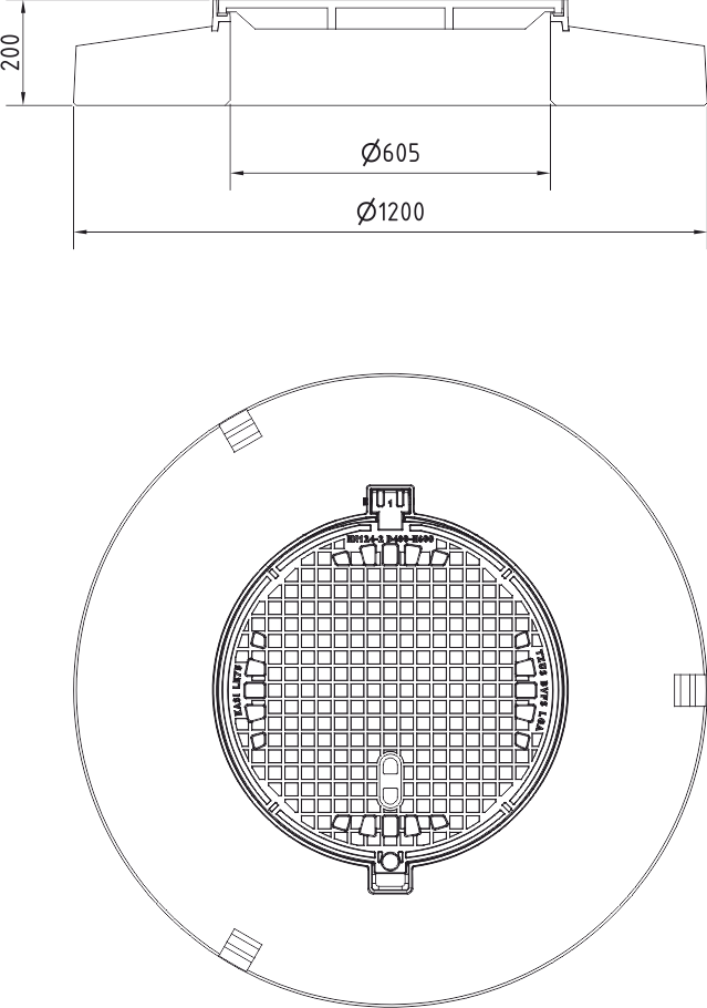 Poklop KEG7R